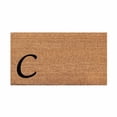 thumbnail image 4 of A1HC First impression Plain Coir Monogrammed Doormat - 18" x 30", 4 of 7