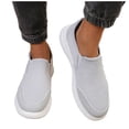 thumbnail image 4 of Caywon Men Slip On Sneakers Mesh Breathable Walking, Flat Casual Mens Shoes Comfortable, Lightweight Outdoor Travel Loafers, Zapatos Hombre, 4 of 8