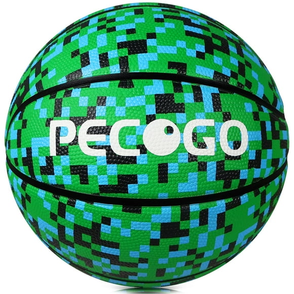 Baloncesto PECOGO, tamaño 6, 28,5 pulgadas, goma para interiores y exteriores