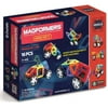 Magformers Vehicle Wow 16 Pieces, Rainbow colors, wheels, Magnetic Geometric tiles STEM Toy Ages 3+