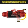 thumbnail image 4 of Unique Bargains AN12 Shut Off Valve Fuel Fitting fuel Flow Control Valves Inline Fuel Fitting Flow Drain Control Cut Off, 4 of 6