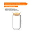 thumbnail image 2 of 1pc Glass Cup With Lid (Note: Straw And Cup Are Sold Separately) Suitable For Cola, Juice And Coffee, Ideal For Home, Cafe, Party, 2 of 5