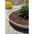 thumbnail image 6 of Veradek Mason Series Lane Bowl 24" Plastic-Stone Planter - White, 6 of 9