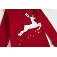 thumbnail image 4 of Little Boys Christmas Pajamas for Toddler Clothes Set Christmas Deer Sleepwear Long Sleeve 100% Cotton 2 Piece Kids Pjs Size 1-10 Years Deer-6155-10T, 4 of 7