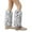 White Leg Warmers for women and men, variant on AINIYS Women Faux Fur Leg Warmers Long Furry Leg Foot Boot Cuffs Girls Winter Boot Socks White M