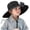 Black, variant on Kids Solar & USB Powered Fan Sun Hat, Wide Brim UPF 50+ Cooling Bucket Hat with Charging Cable, Breathable Mesh Outdoor Hat for Boys Girls 1-12 Years Old