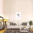 thumbnail image 3 of Global Gallery Avery Tillmon 'French Chic I Pink on White' Canvas Wall Art, 3 of 4