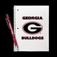thumbnail image 1 of Set de regalo con bolígrafo de felicitación Georgia Bulldogs, cuaderno en espiral con bolígrafo, 1 of 6
