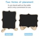 thumbnail image 4 of Mini Board , 20 Pack Framed S Board Labels With Easel D, Board F, 4 of 5