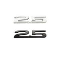 thumbnail image 4 of 3D Metal 2.0 2.5 Logo Letters Car Emblem Trunk Badge Fit For Mazda 3 GT 5 6 626 Axela CX5 CX7 MX5 2.0 2.5 Sticker Accessories, 4 of 6