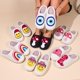 thumbnail image 2 of Lindas pantuflas de felpa para el hogar de dibujos animados, zapatos borrosos cálidos y acogedores con punta cerrada, pantuflas cálidas de invierno para dormitorio, 2 of 4