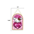 thumbnail image 6 of Sanrio Hello Kitty Print on Glass with Gold Metal Frame and Linked Chain 11", 6 of 7