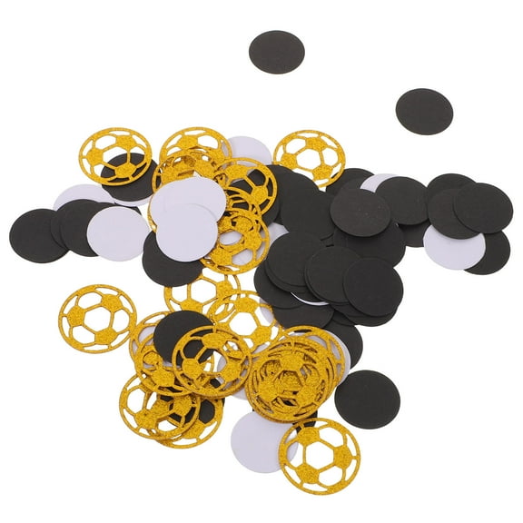 COMPUKAS 400PCS Sports Confetti for Parties and Fan Gear, Multi-Color Celebration Decoration
