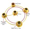thumbnail image 2 of Advent Wreath Candle Holder, Round Advent Candle Holders 2pcs, 2 of 5