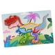thumbnail image 1 of Rompecabezas de animales de dibujos animados, juguetes Montessori, colores, formas, reconocimiento de animales, motricidad fina Dinosaurio, 1 of 9