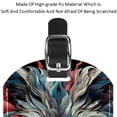 thumbnail image 4 of Square 2Pack PU Leather Wolf Cruise Luggage Tag with Privacy Cover and Name ID Tag for Travel Handbags Backpacks Luggage Tags, 4 of 6