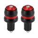 thumbnail image 1 of 1 Par Manillar Extremo Tapones 7/8" 22mm para Motocicleta Scooter Rojo, 1 of 1