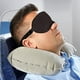 thumbnail image 2 of Juego de 2 antifaz para dormir MACHAO negro con elástico ajustable, 2 of 5