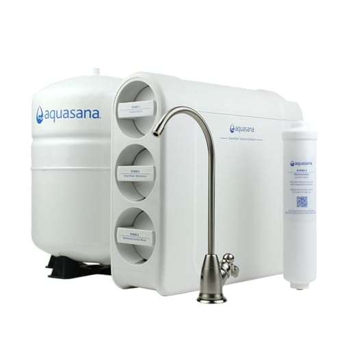 Aquasana AQ-SFRO-BN Smart Flow Brushed Nickel Reverse Osmosis System