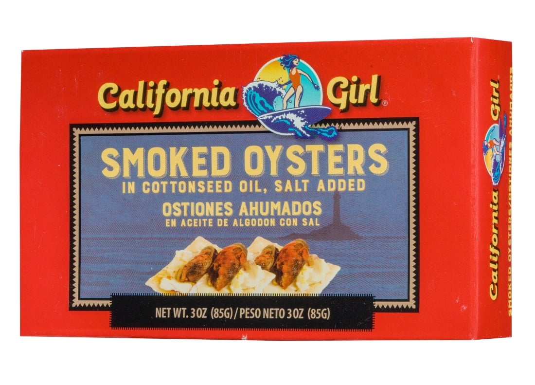 California Girl Smoked Oysters, 3 oz by Generic