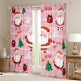 thumbnail image 2 of Homewish Merry Christmas Theme Black Out Curtains for Kids, Cartoon Santa Claus Curtains Pack of 2 (42x63 Each), Christmas Tree Bedroom Curtains, Luxury Room Decor, 2 of 6