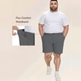 thumbnail image 6 of PULI Men’s Big & Tall Golf Shorts 10" Inseam Stretch Quick Dry Waterproof Lightweight Hiking Casual Shorts, 6 of 7