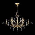 thumbnail image 4 of Fine Art Handcrafted Lighting 701240St Beveled Arcs 57" Round Chandelier - Gold, 4 of 6