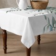 thumbnail image 4 of Spring Green Eucalyptus Leaves Table Cloth Waterproof Tablecloths, Summer Rustic Botanical Tablecloth Dining Table Cover for Kitchen Party Tabletop Outdoor, Square Tablecloth 60x60 Inch, 4 of 9