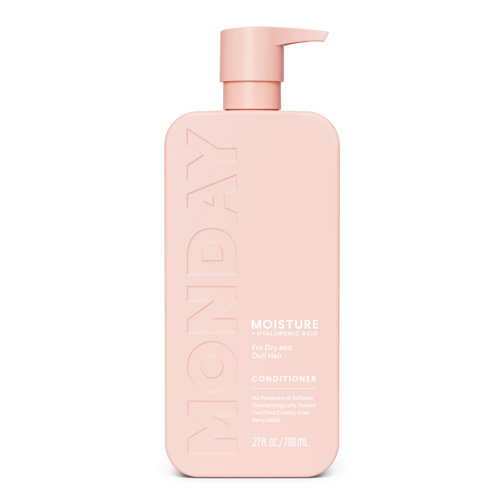 MONDAY Haircare MOISTURE Conditioner with Hyaluronic Acid, Coconut Oil & Shea Butter for Dry & Dull Hair 798 mL