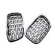 thumbnail image 2 of Rejilla de riñón delantera para automóvil, 2 piezas, 51137005837, resistente al desgaste, accesorios izquierdo y derecho, reemplazo duradero , galvanoplastia Sunnimix Parrilla delantera tipo riñón, 2 of 8