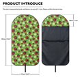 thumbnail image 7 of XYZCANDO Ladybug Daisy Pattern Terry Cloth Car Seat Covers Machine Washable, Suitable for Van Truck Seat Bucket Seat, Car Seat Towel Cover, for Trucks Vans, 7 of 7