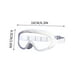 thumbnail image 3 of Gafas de Natación para Niños - Estilo Máscara de Natación de Marco Grande, Antivaho Impermeable con Protección UV, Vista Panorámica de 180°, Correa Ajustable, Edades 6-14, Niños y Niñas, 3 of 5