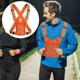 thumbnail image 2 of 1 Piece High-Visibility Reflective Safety Vest - T4 Mesh Design for Cyclists, Runners & Commuters, Adjustable Straps for Outdoor Low-Light Activities, 2 of 9