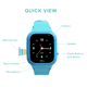 thumbnail image 5 of Reloj inteligente 4G para niños WiFi LBS Ubicación Reloj rastreador para niños Reloj inteligente para niños Llamada de ayuda SOS Chat de voz Videollamada con cámara Reloj despertador IP67 a prueba de, 5 of 8