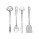thumbnail image 3 of Juego de utensilios de cocina totalmente revestidos de acero inoxidable, 5 piezas, 3 of 6
