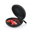 thumbnail image 5 of Mini Portable Round Earphone Cable USB Data Cord Storage Bag Zipper Pouch Case-Red, 5 of 5