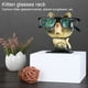 thumbnail image 4 of Ounissouiy Estante único para gafas con forma de gato, soporte para gafas de almacenamiento a la moda, fácil de limpiar Almacenamiento y organización del hogar, 4 of 6
