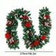 thumbnail image 3 of Christmas Decoration Artificial Rattan Hanging Indoor Home Thanksgiving Day Christmas Party Fireplace Decoration Christmas Tree Decoration, 3 of 9