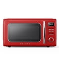 thumbnail image 1 of Galanz GLCMKZ11RDR10 - Horno de microondas retro para encimera con cocción automática y recalentamiento, descongelación, funciones de inicio rápido, fácil de limpiar con placa giratoria de vidrio,, 1 of 5