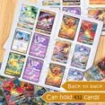 thumbnail image 4 of Trading Card Holder Card Album, Protection Folder Book Collectible Card Album, 9-Pocket with 24-Pages 432-Trading Cards Capacity, Present for Children-RR3, 4 of 5