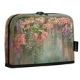 thumbnail image 2 of Standing Pencil Case with Base Large Capacity Stationery Pouch Pen Bag with Zipper for Women Men Enchanted Flowers Painting, 2 of 7