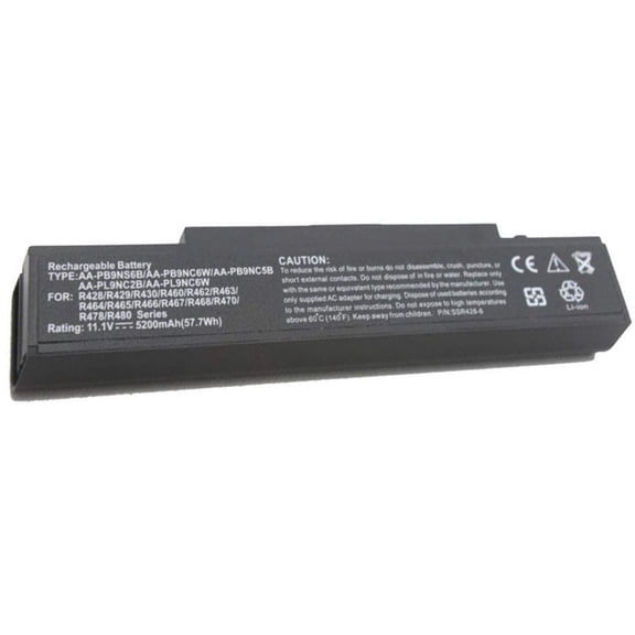AA-PB9NC6B Laptop Replacement Battery For R408 R418 R420 R423 R425 R429 R430 R431 R439   R440 R458 R458R R462 AA-PB9MC6B AA-PB4NC6W AA-PL9NC6W AA-PB2NC3W AA-PB2NX6W AA-PL9NC6B
