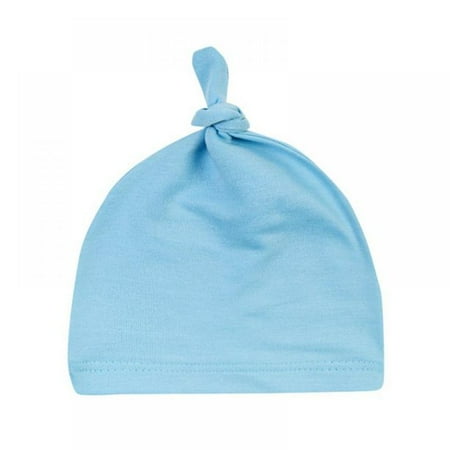 

Baby Hats Newborn 100% Organic Cotton - Soft Knotted Cap For 0-6 Months Old Infants Boys and Girls