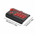 thumbnail image 5 of Arcade Fight Stick Arcade Game Fighting Joystick with Turbo Macro Function Y02 Purple, 5 of 5