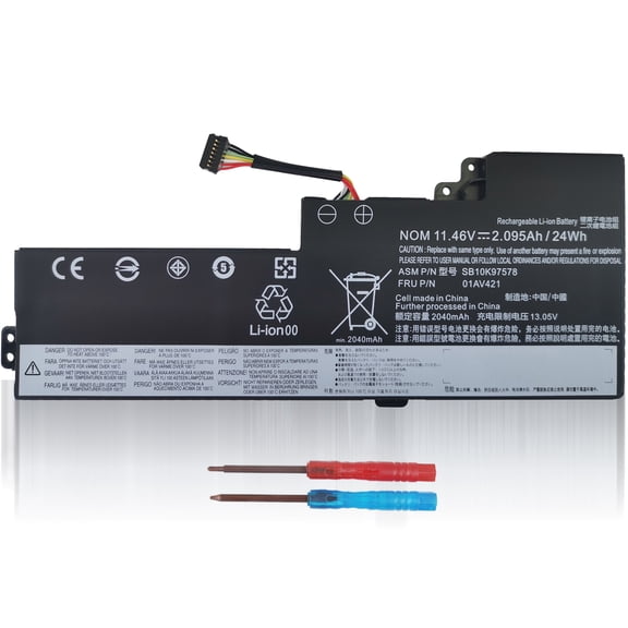 01AV421 01AV419 T470 T480 Battery for Lenovo ThinkPad A475 A485 TP25 Series Notebook FRU 01AV489 SB10K97577