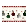 thumbnail image 3 of Xuniizn Christmas Door Mat Xmas Welcome Christmas Mat Non-Slip and Washable Winter Doormat Rubber Back Snowflakes Door Mat Rugs for Indoor Outdoor, Christmas Decorations for Home, 3 of 7