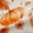 Beige Orange 760, variant on Manfei Halloween Gnome Black Out Curtains,Trick Or Treat Curtains Pack of 2 (42x63 Each),Orange Funny Pumpkin Bedroom Curtains,Super Cozy Room Decorative