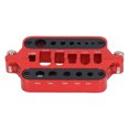 thumbnail image 4 of Soldering Insulate Station Jig, Insulate Station Jig Red Black Silver Exquisite Workmanship Robust Aluminium Alloy  For XT90, 4 of 8