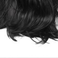 thumbnail image 3 of Long Straight Black Wig with Bang for Women Realistic Looking Synthetic Black Straight Wig, 3 of 5