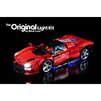 Brick Loot LED Lighting Kit For LEGO Ferrari Daytona SP3 Set 42143 - LEGO Set NOT Included